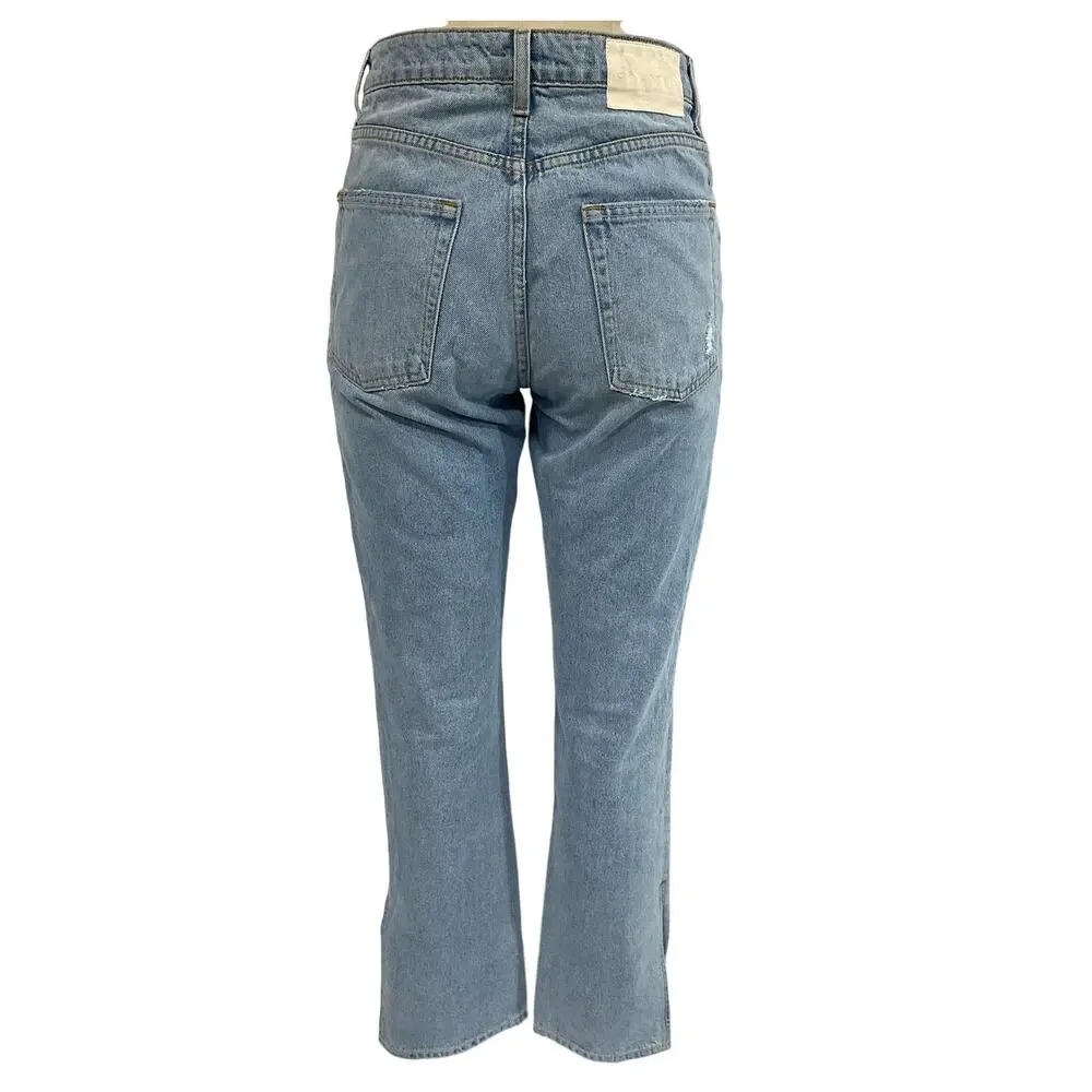 Grlfrnd Classic Hudson Yards Harlow Petite High Rise Boot Denim Jeans Size 26